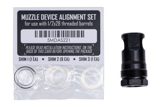 Rearden SPB suppressor mount comes with shims